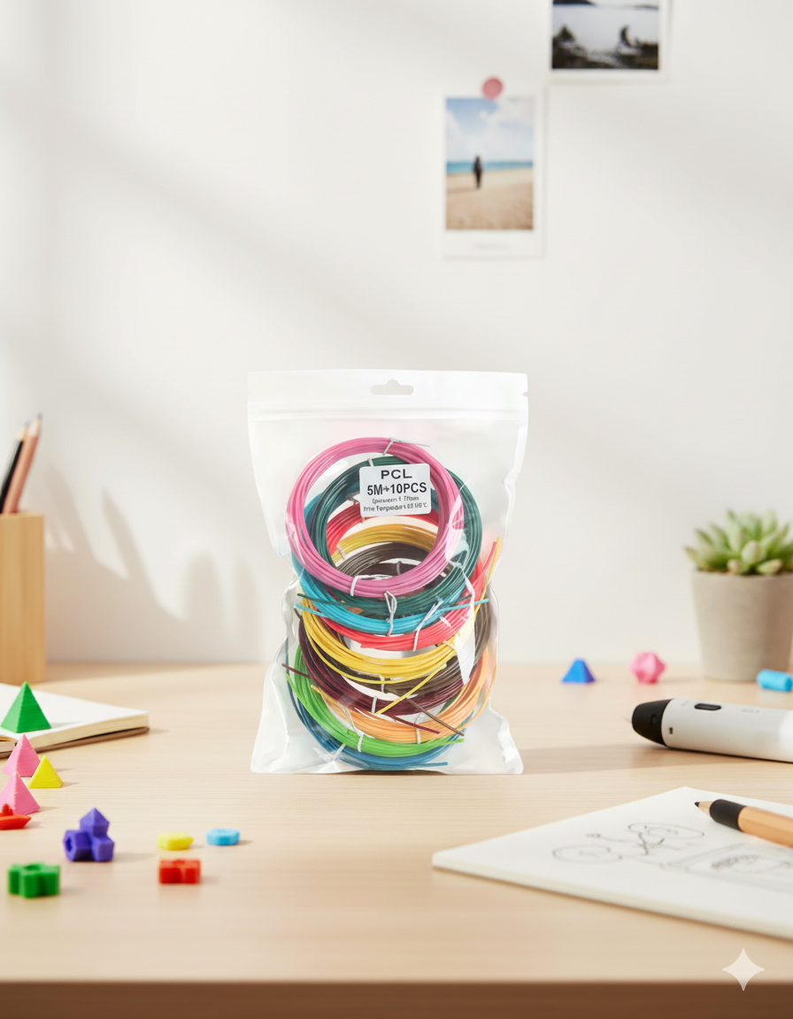 Recommandé : Pack 10 pcs Filaments PCL Essentiels